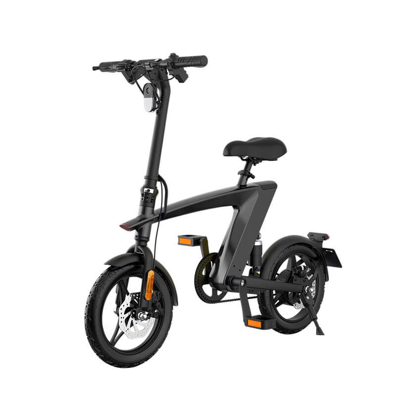 vélo électrique pliant HX H1 noir vélo électrique pliant HX H1 noir